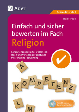 Einfach und sicher bewerten im Fach Religion, m. CD-ROM