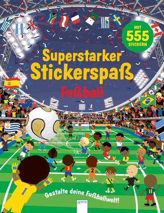 Superstarker Stickerspaß. Fußball