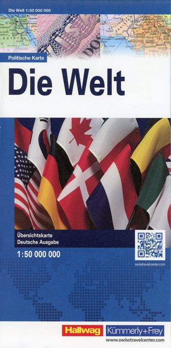 Kümmerly & Frey Karte Die Welt politisch