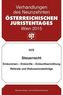 19. Österreichischer Juristentag 2015 - Steuerrecht