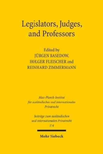 Legislators, Judges, and Professors