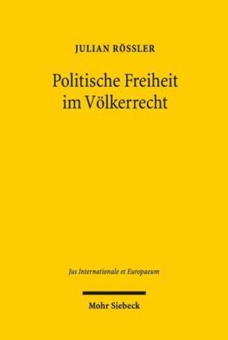 Politische Freiheit im Völkerrecht
