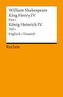 King Henry IV / Heinrich IV.. Pt./Bd.1