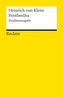 Penthesilea, Studienausgabe