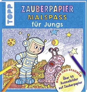 Zauberpapier Malspaß für Jungs