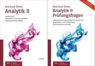 Kurzlehrbuch Quantitative und Instrumentelle pharmazeutische Analytik / Prüfungsfragen, 2 Bde.