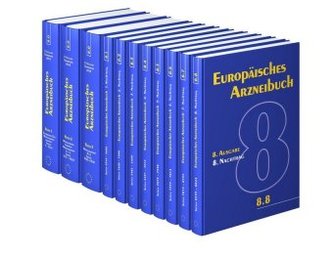 Europäisches Arzneibuch 8. Ausgabe, Grundwerk 2014 (Ph. Eur. 8.0) inkl. 1. bis 8. Nachtrag (Ph. Eur. 8.1 bis 8.8), Europäisches