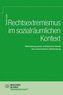 Rechtsextremismus im sozialräumlichen Kontext
