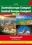 Freytag & Berndt Atlas Zentraleuropa Compact, Autoatlas 1:700.000. Central Europe Compact Road Atlas