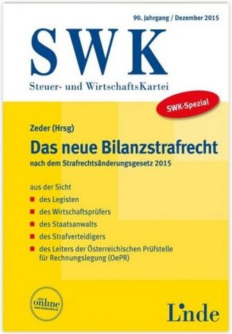 Das neue Bilanzstrafrecht (f. Österreich)