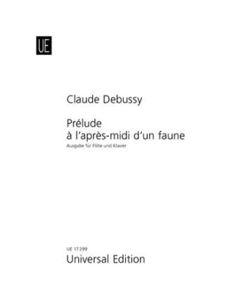 Prélude à l'après-midi d'un faune, für Flöte und Klavier