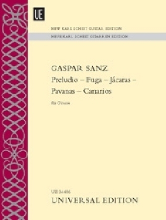 Preludio - Fuga - Jácaras - Pavanas - Canarios, für Gitarre