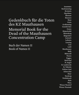 Gedenkbuch für die Toten des KZ Mauthausen / Memorial Book for the Dead of the Mauthausen Concentration Camp. Bd.3