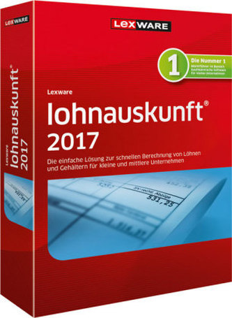 Lexware lohnauskunft 2017, CD-ROM