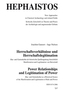 Herrschaftsverhältnisse und Herrschaftslegitimation. Power Relationships and Legitimation of Power
