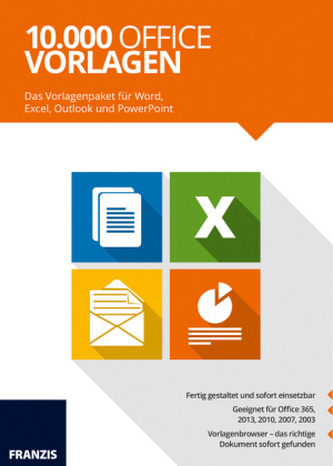 10.000 Office Vorlagen, 1 CD-ROM