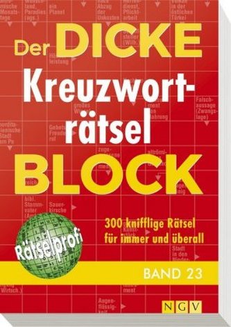 Der dicke Kreuzworträtsel-Block. Bd.23