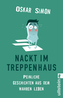 Nackt im Treppenhaus