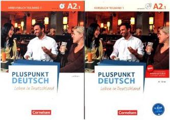 Kursbuch mit Video-DVD + Arbeitsbuch mit Audio-CD, 2 Bde.. Tl.1