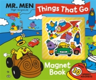 Mr Men Topsy-Turvy Transport Magnet Book