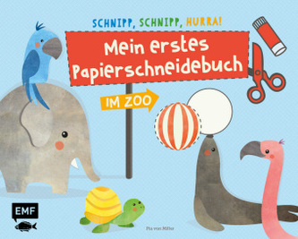 Mein erstes Papierschneidebuch - Im Zoo