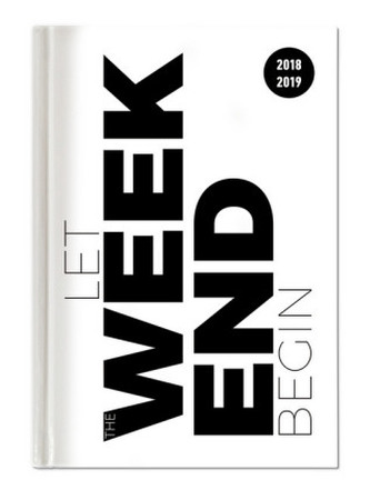 Collegetimer Pocket Typo 2018/2019 - Schülerkalender A6 - Weekly