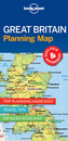 Lonely Planet Planning Map Great Britain