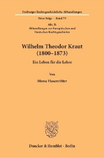Wilhelm Theodor Kraut (1800-1873). Wilhelm Theodor Kraut (1800-1873).