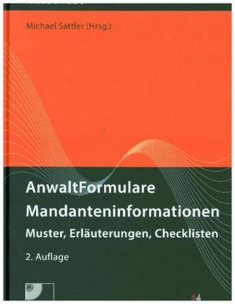 AnwaltFormulare Mandanteninformationen, m. CD-ROM