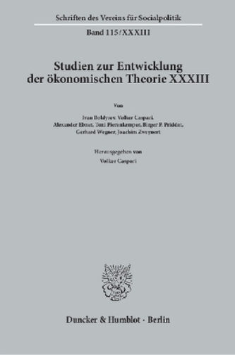 Kontinuität und Wandel in der Institutionenökonomie Kontinuität und Wandel in der Institutionenökonomie