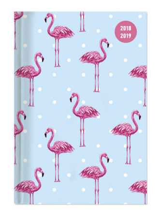 Collegetimer A5 Tag Flamingo 2018/2019