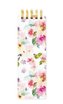 Report Journal: Floral Watercolour - Notizblock mit stabiler Ringbindung: Wasserfarbe geblümt