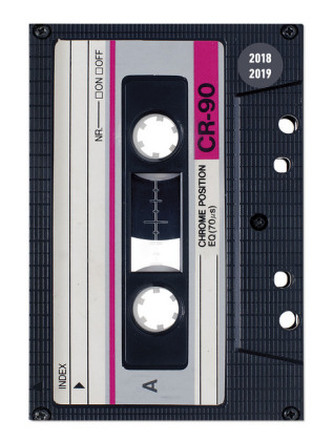 Collegetimer A6 Woche Tape 2018/2019