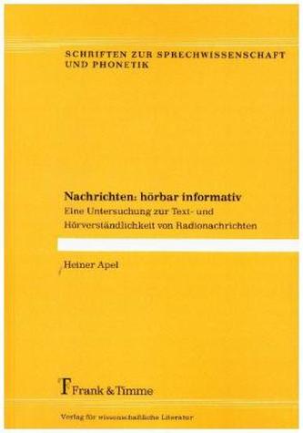 Nachrichten: hörbar informativ