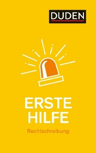 Erste Hilfe - Rechtschreibung