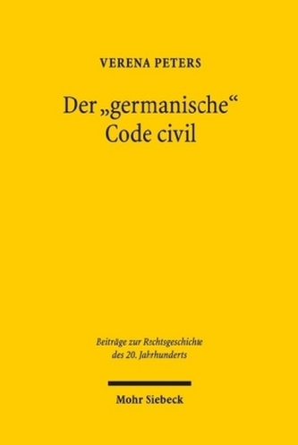 Der germanische Code civil
