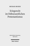 Kriegsrecht im frühneuzeitlichen Protestantismus