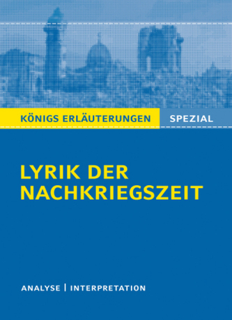 Lyrik der Nachkriegszeit (1945-60)
