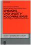Sprache und (Post)Kolonialismus