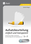 Aufsatzbeurteilung einfach und transparent 5-7, m. CD-ROM