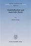 Unmittelbarkeit und materielles Recht