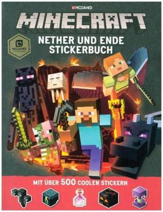 Minecraft, Nether und Ende - Stickerbuch