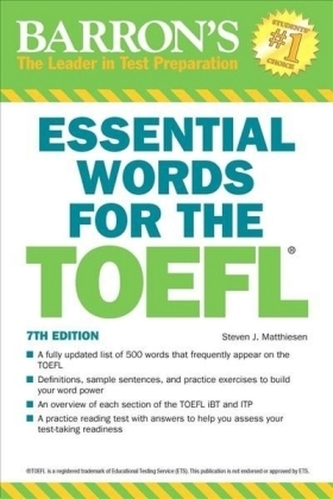 Barron's Essential Words for the TOEFL