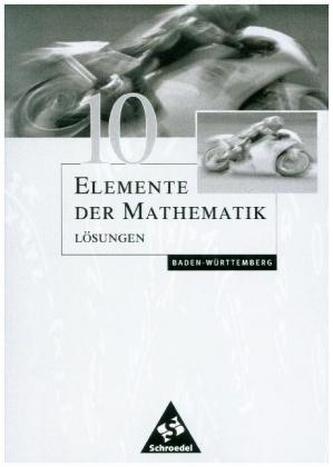 10. Schuljahr, Lösungen