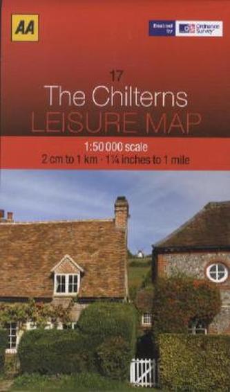 AA Leisure Map The Chilterns
