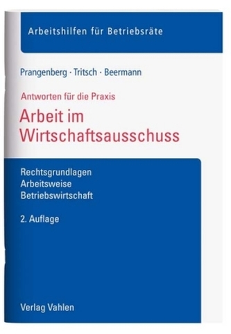 Arbeit im Wirtschaftsausschuss