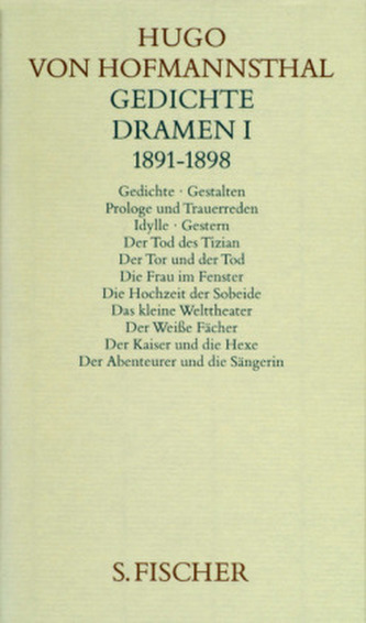 Gedichte, Dramen. Tl.1