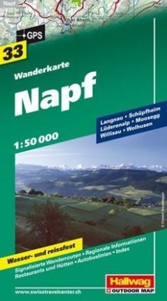 Hallwag Outdoor Map Napf