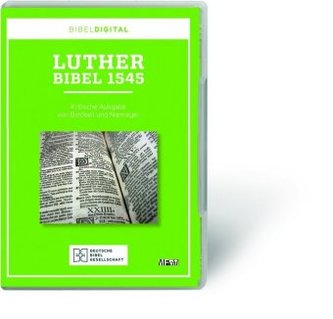 Lutherbibel 1545, 1 CD-ROM