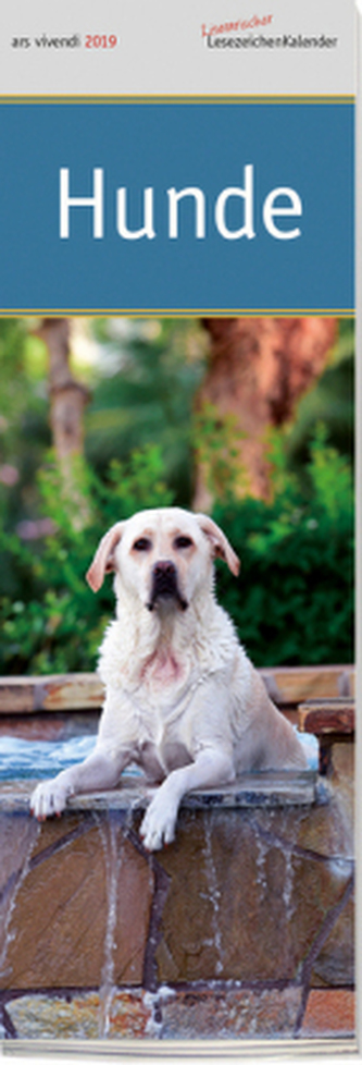 Lesezeichenkalender: Hunde 2019